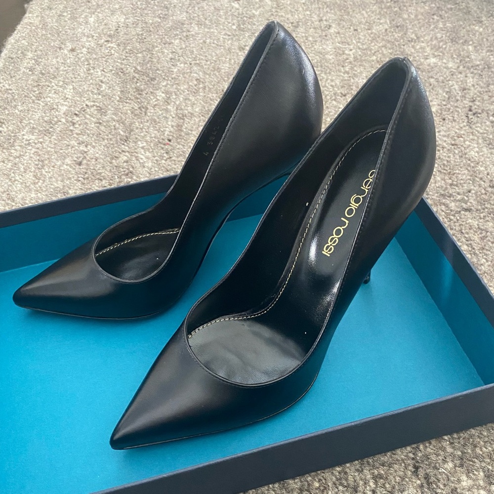 Sergio Rossi Scarpe Donna Black Pumps